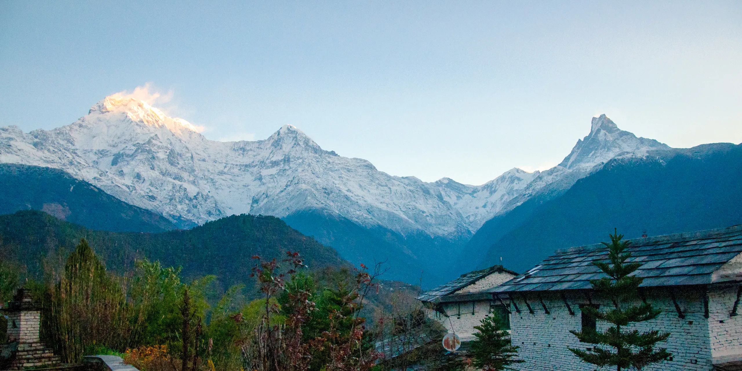 Annapurna South sunrise