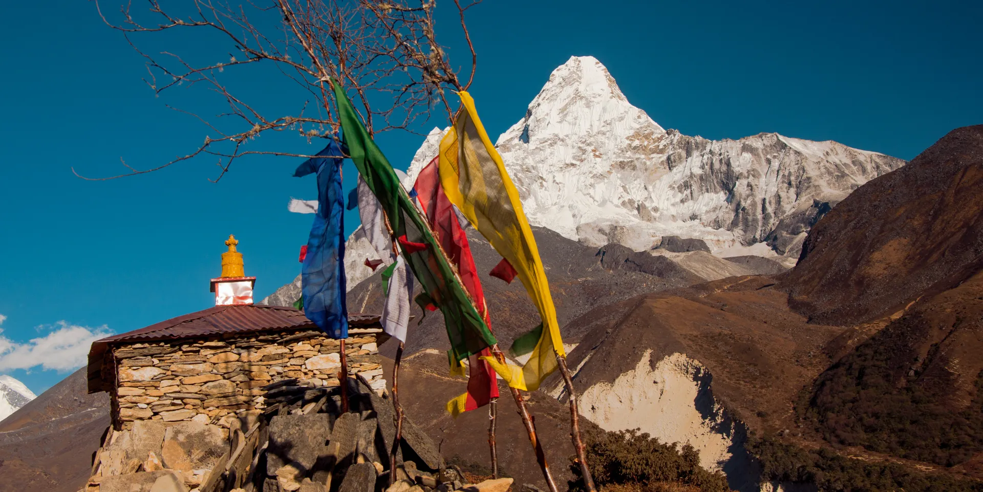 afternoon view Mt Amadablam