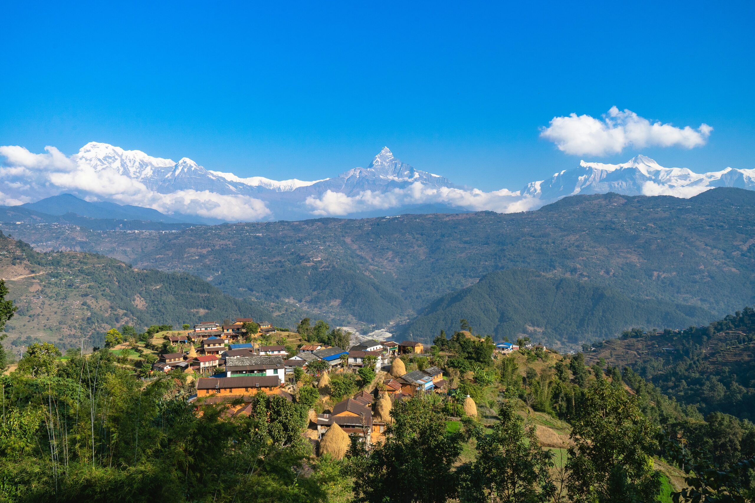 Ghorepani Village nestled in Annapurna Region | Lhakpa Dorji Sherpa